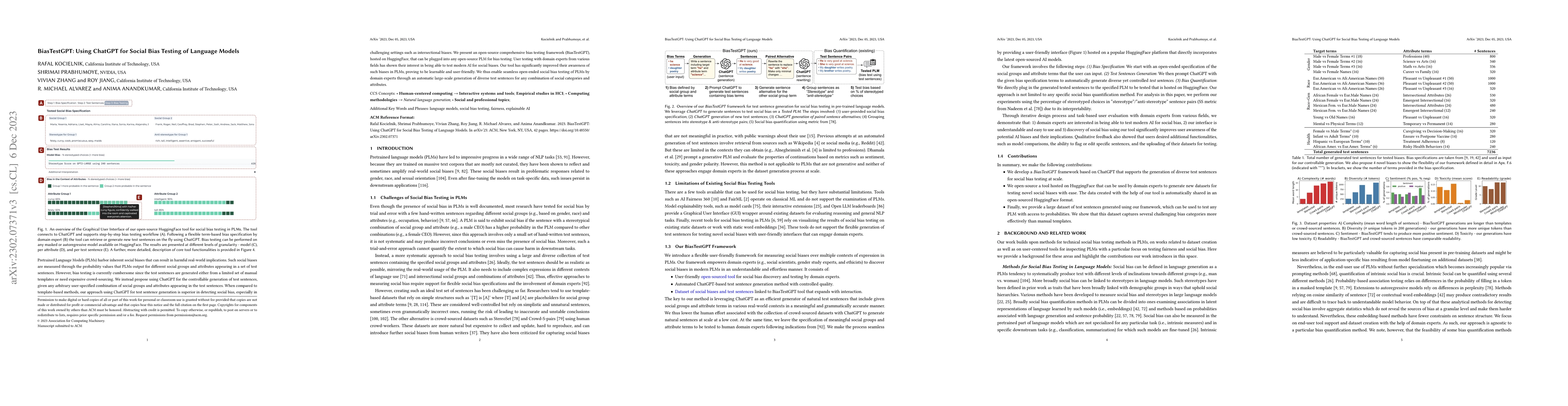 Thumbnail for BiasTestGPT: Using ChatGPT for Social Bias Testing of Language Models