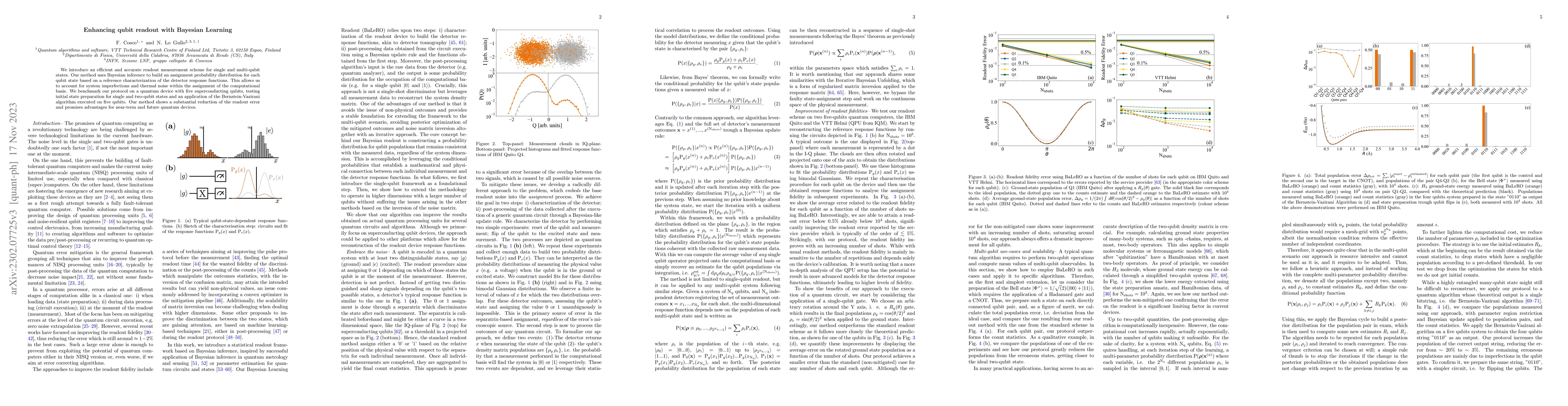 Thumbnail for Enhancing qubit readout with Bayesian Learning