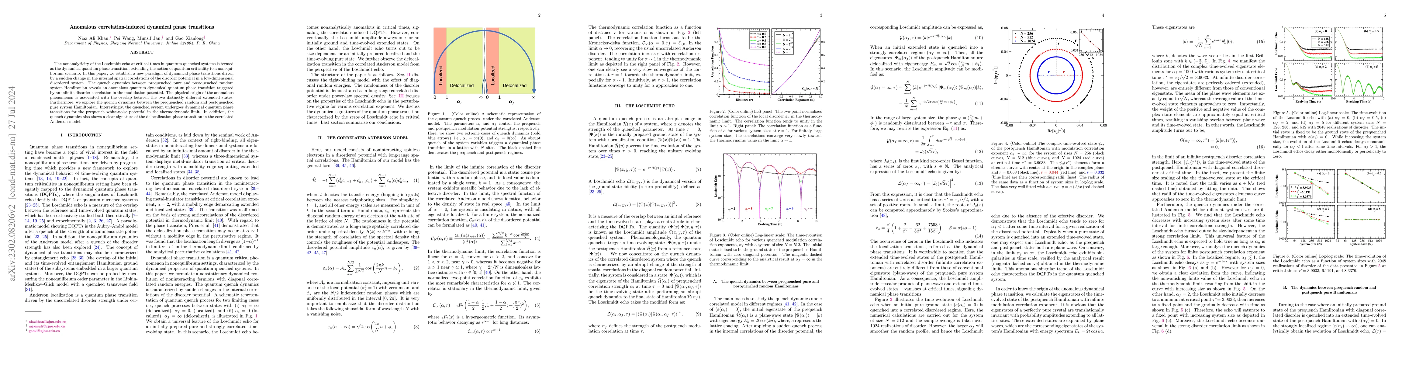 Thumbnail for Anomalous correlation-induced dynamical phase transitions