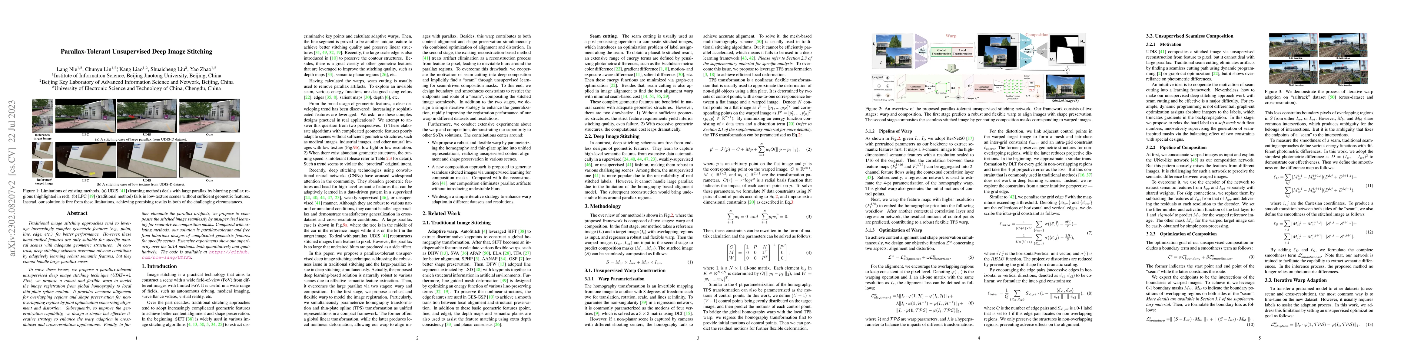 Thumbnail for Parallax-Tolerant Unsupervised Deep Image Stitching