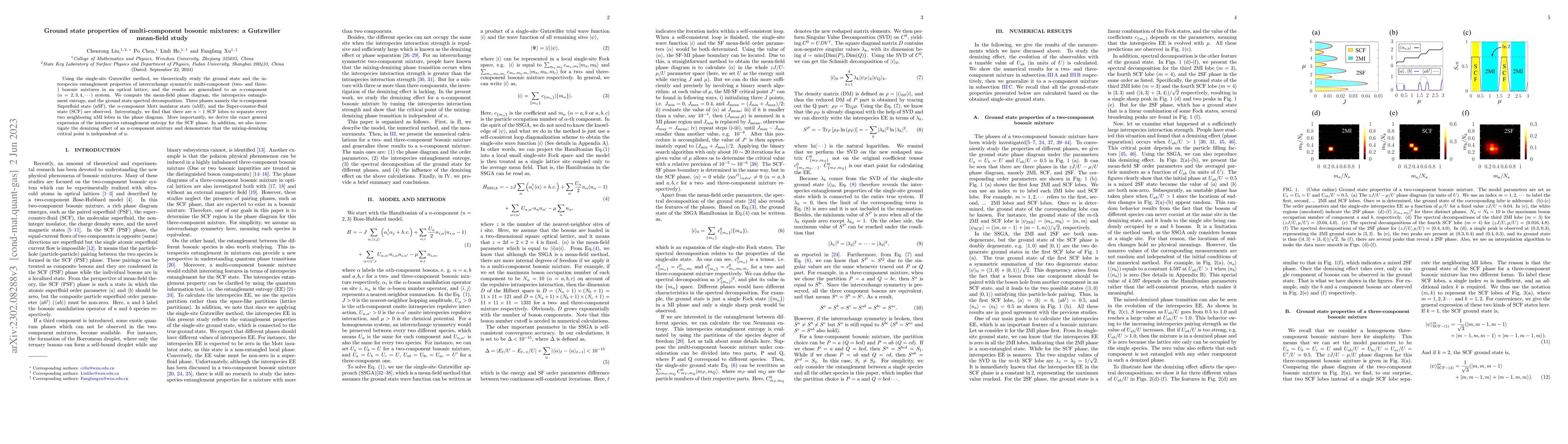 Thumbnail for Ground state properties of a multi-component bosonic mixture: a
  Gutzwiller mean-field study