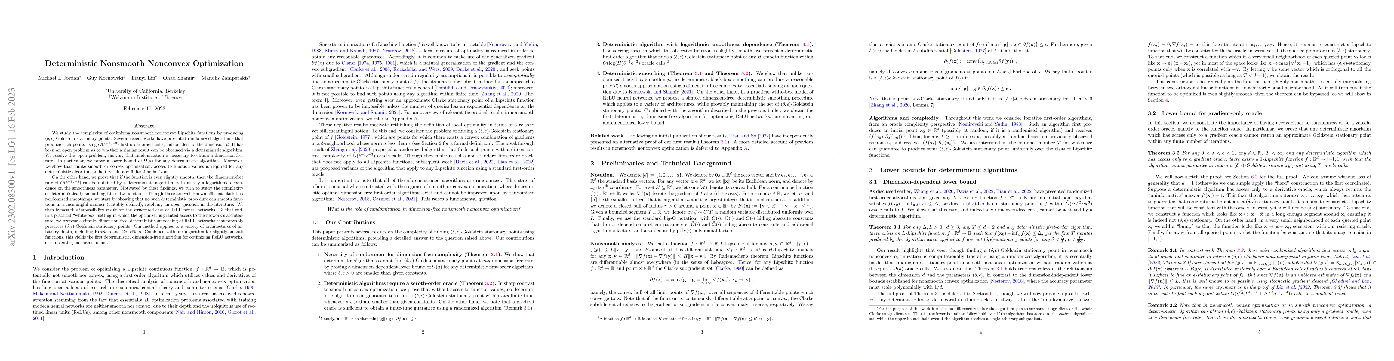 Thumbnail for Deterministic Nonsmooth Nonconvex Optimization