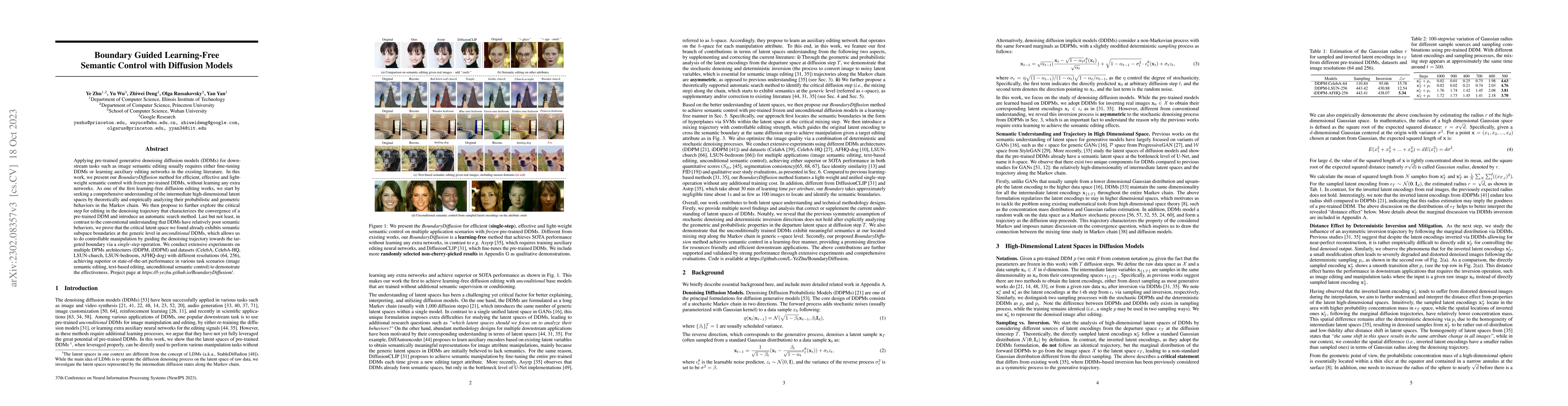 Thumbnail for Boundary Guided Learning-Free Semantic Control with Diffusion Models