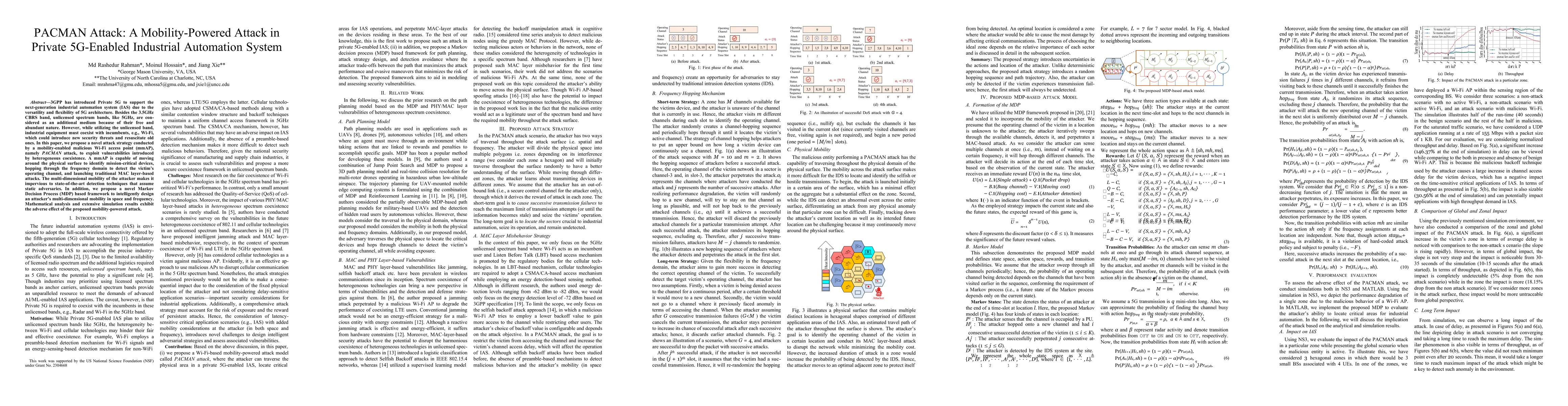 Thumbnail for PACMAN Attack: A Mobility-Powered Attack in Private 5G-Enabled
  Industrial Automation System