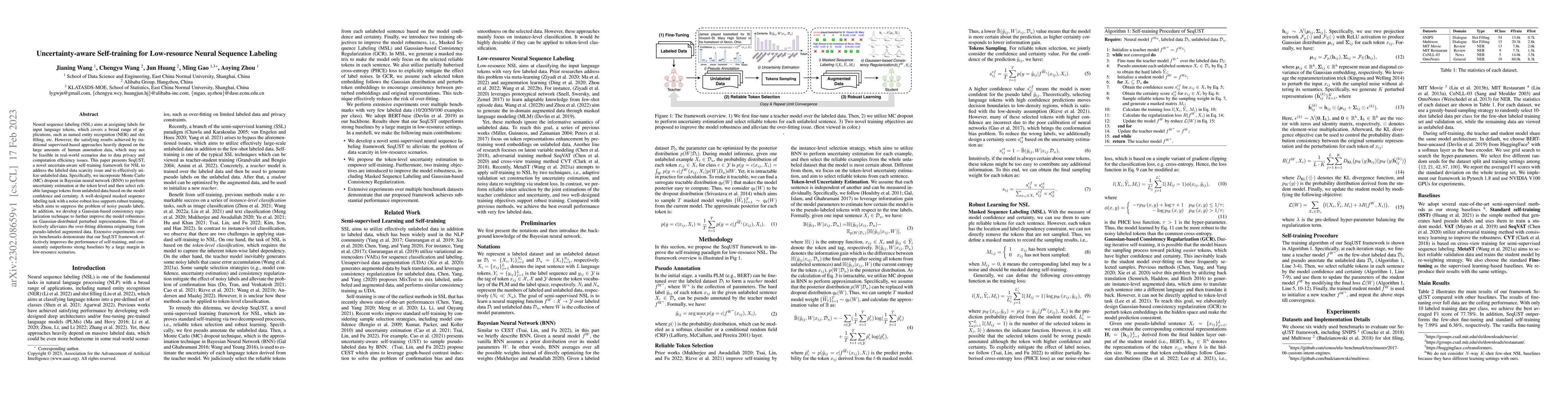 Thumbnail for Uncertainty-aware Self-training for Low-resource Neural Sequence
  Labeling