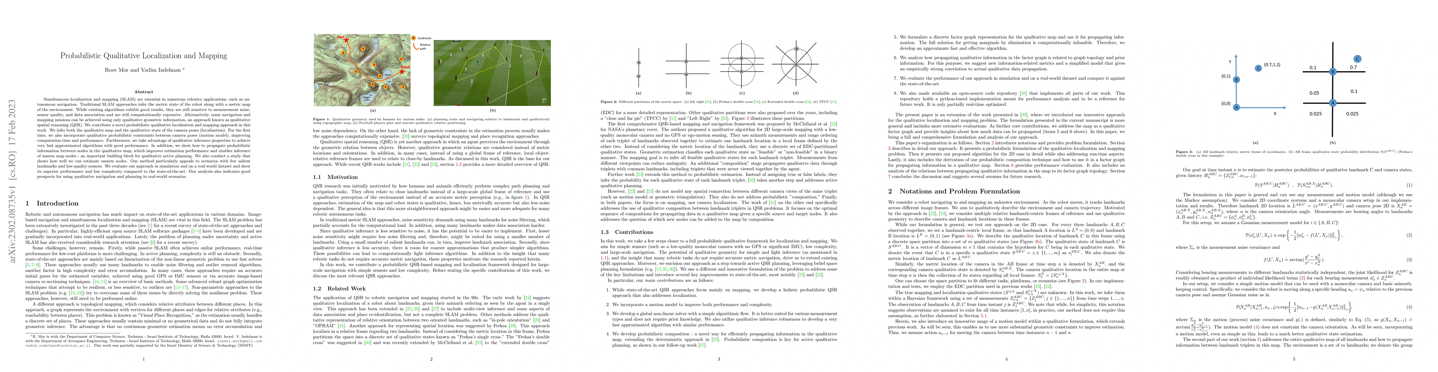 Thumbnail for Probabilistic Qualitative Localization and Mapping
