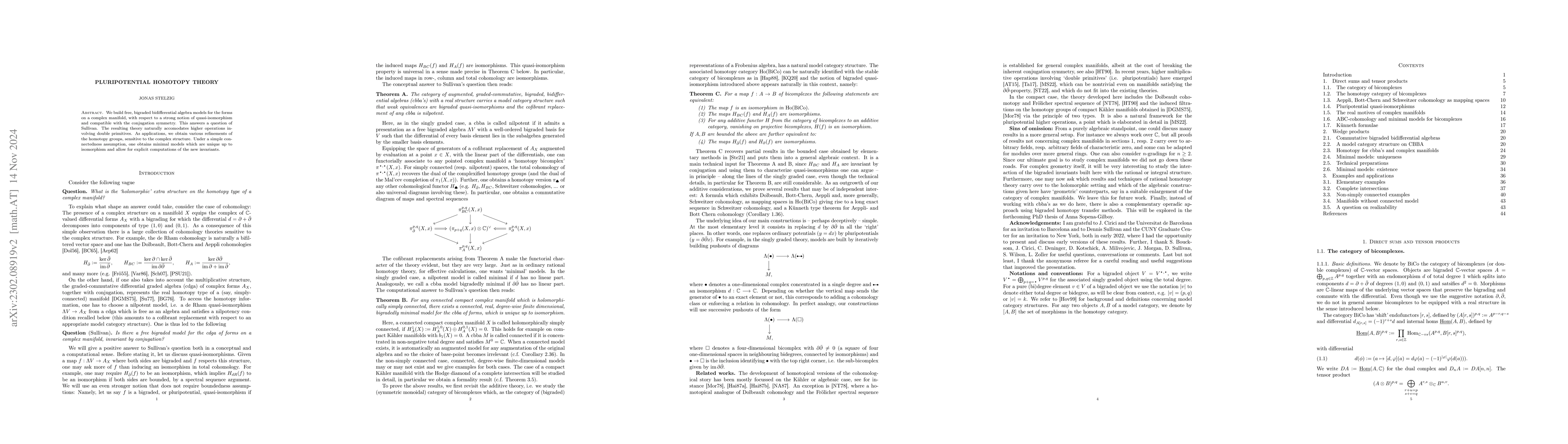 Thumbnail for Pluripotential Homotopy Theory