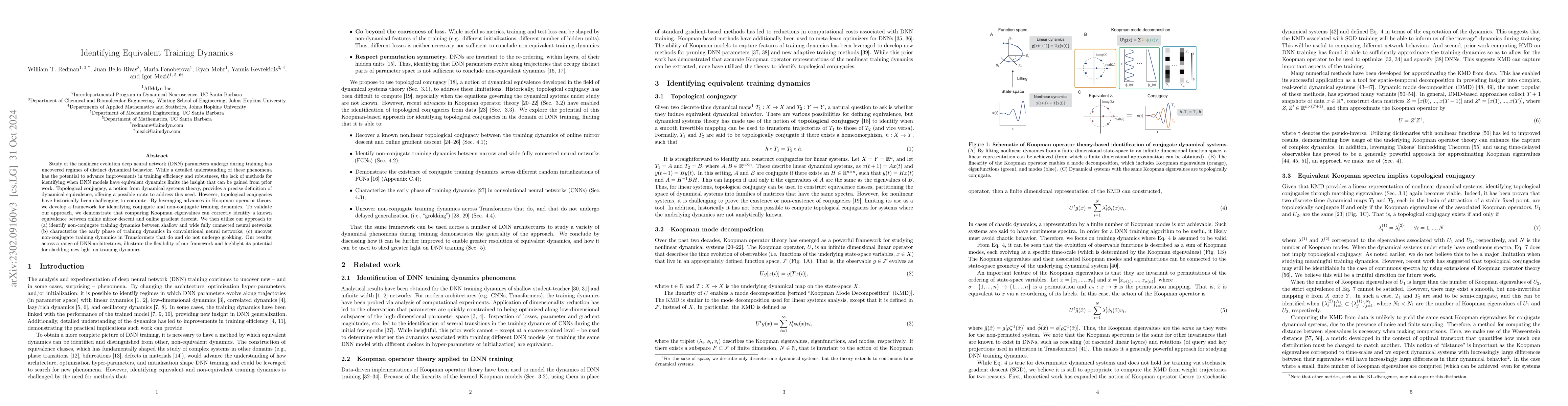 Thumbnail for Identifying Equivalent Training Dynamics