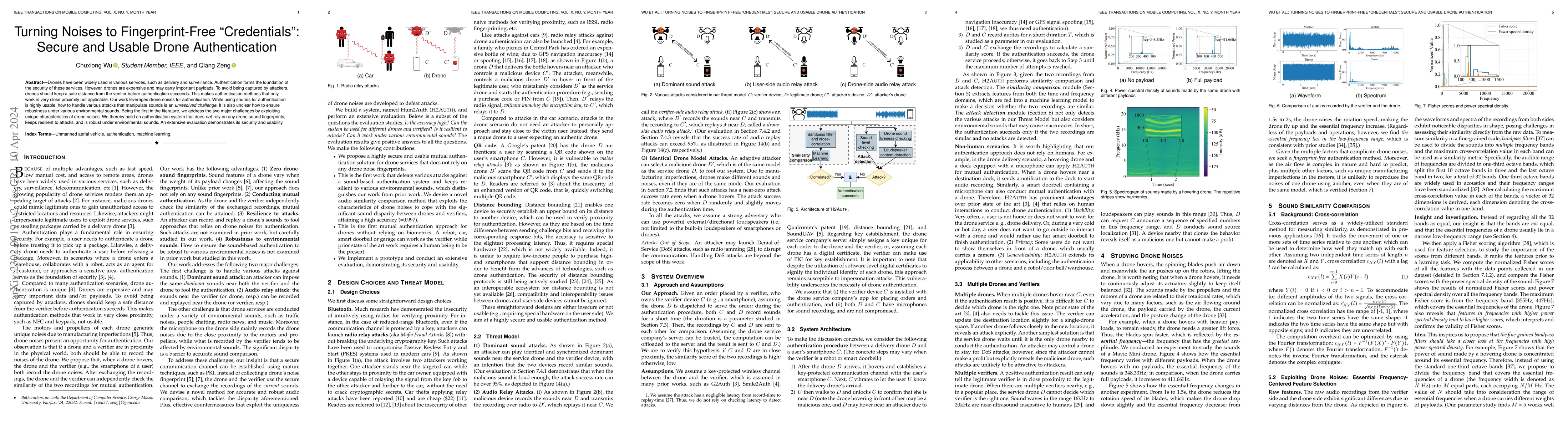 Thumbnail for Turning Noises to Fingerprint-Free "Credentials": Secure and Usable
  Drone Authentication