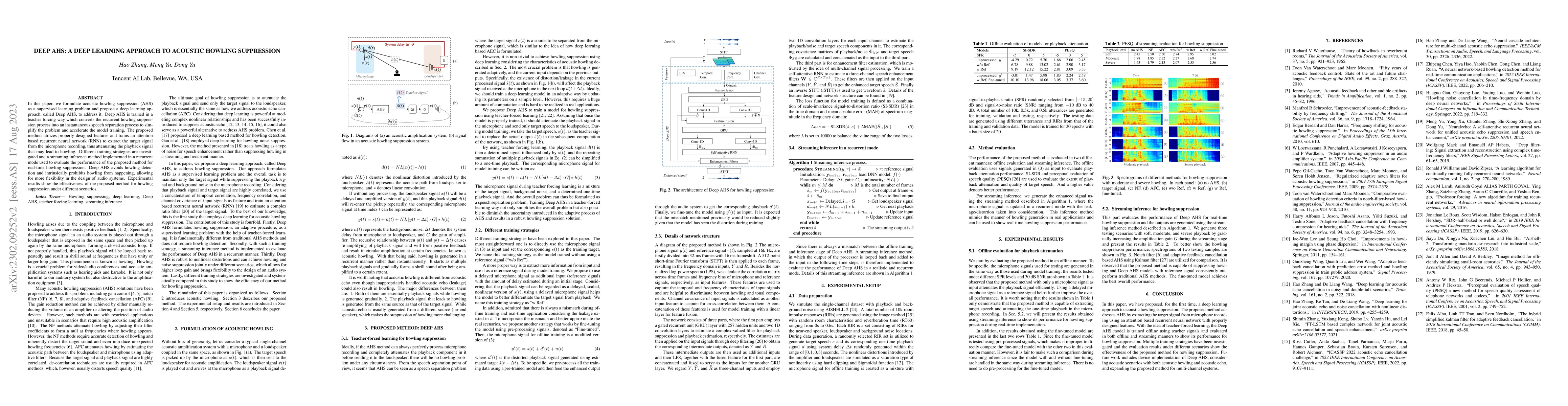 Thumbnail for Deep AHS: A Deep Learning Approach to Acoustic Howling Suppression