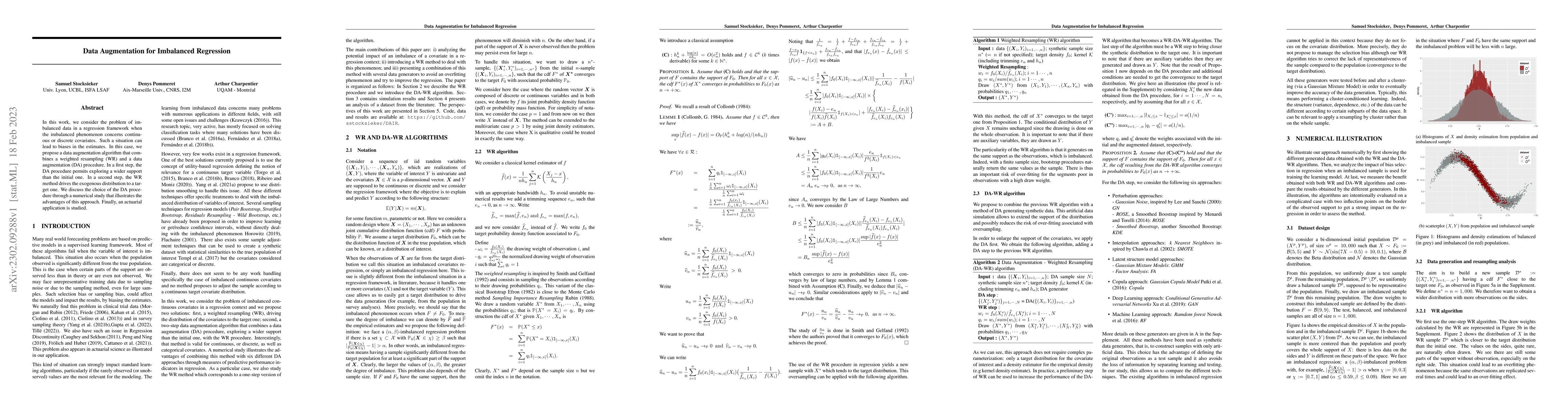 Thumbnail for Data Augmentation for Imbalanced Regression