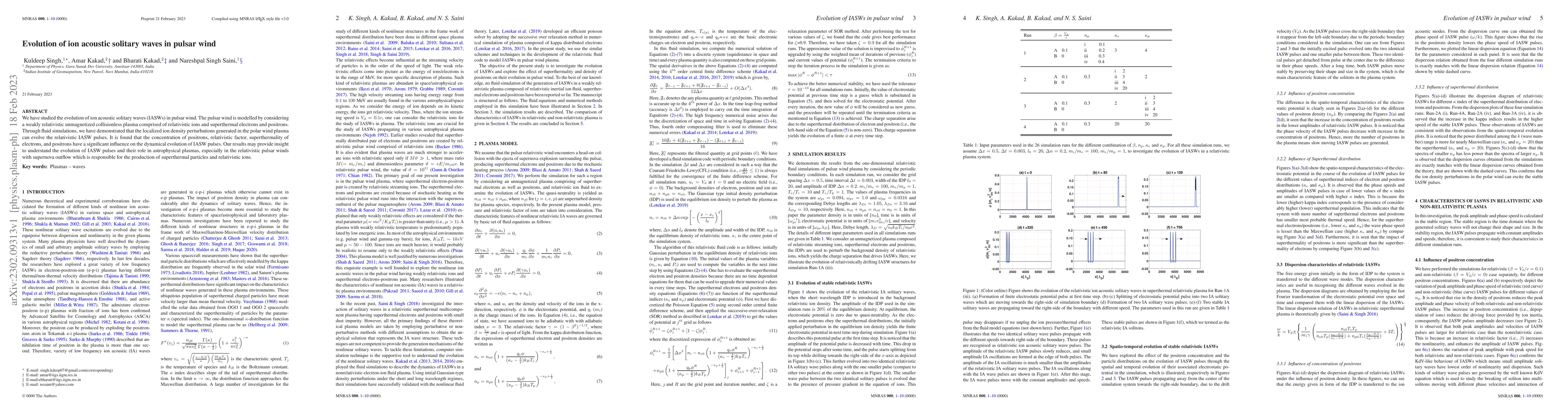 Thumbnail for Evolution of ion acoustic solitary waves in pulsar wind
