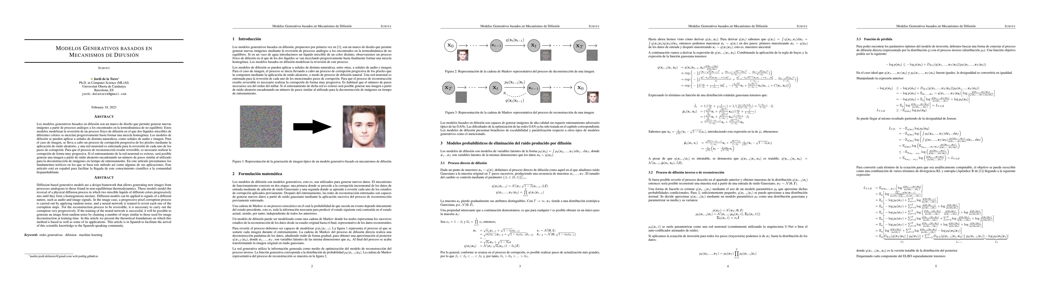 Thumbnail for Modelos Generativos basados en Mecanismos de Difusi\'on