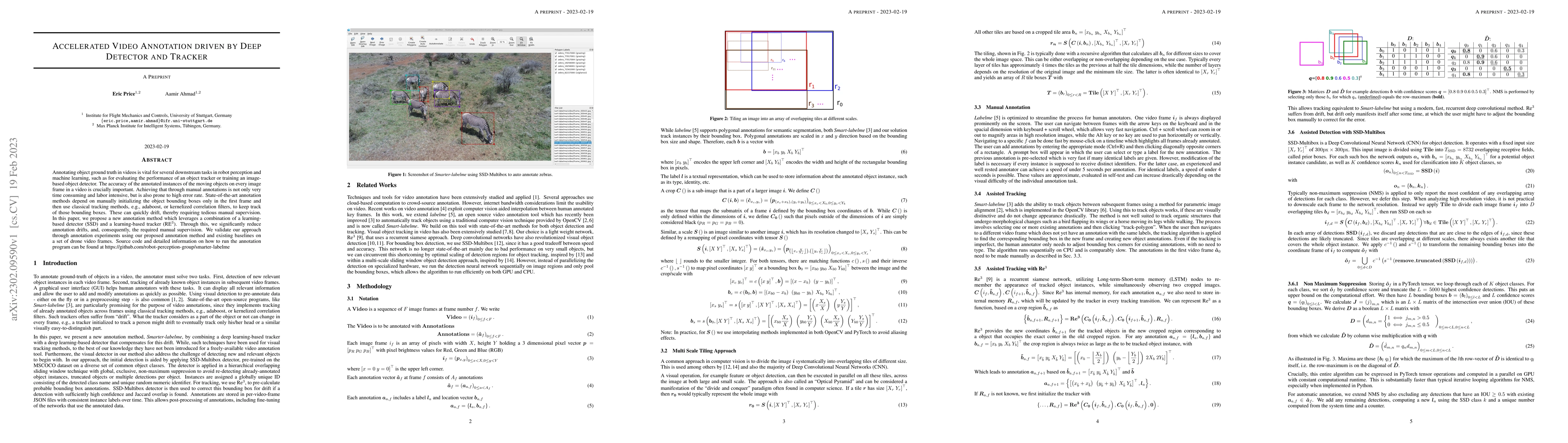 Thumbnail for Accelerated Video Annotation driven by Deep Detector and Tracker