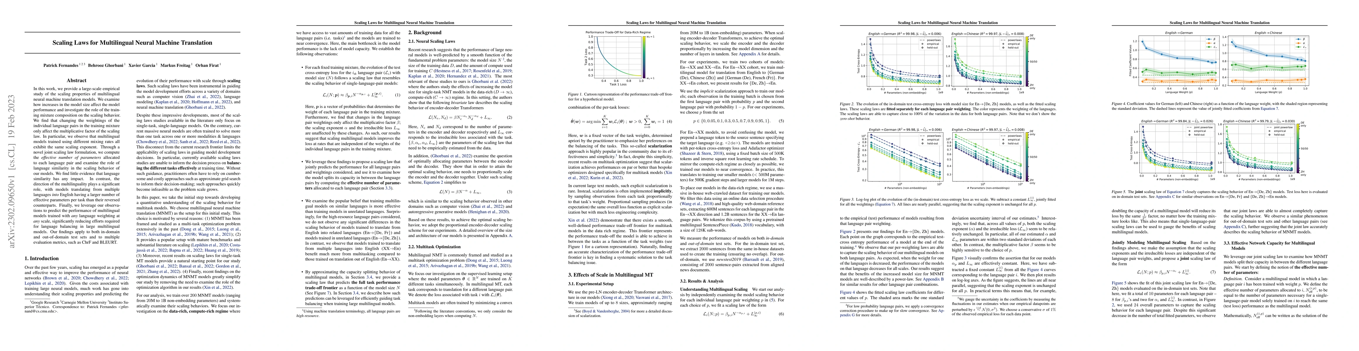Thumbnail for Scaling Laws for Multilingual Neural Machine Translation