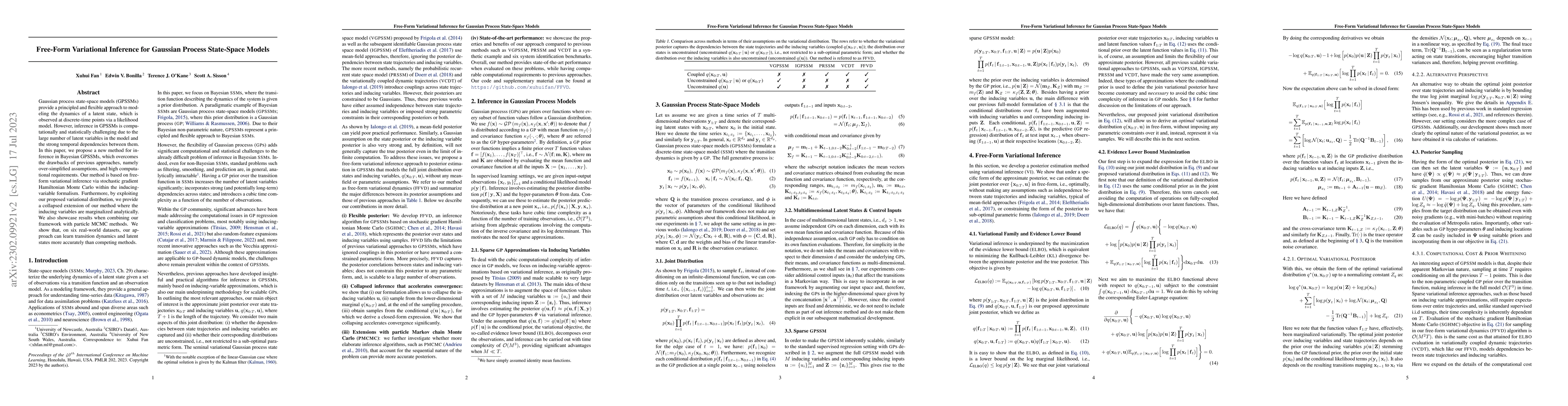 Thumbnail for Free-Form Variational Inference for Gaussian Process State-Space Models