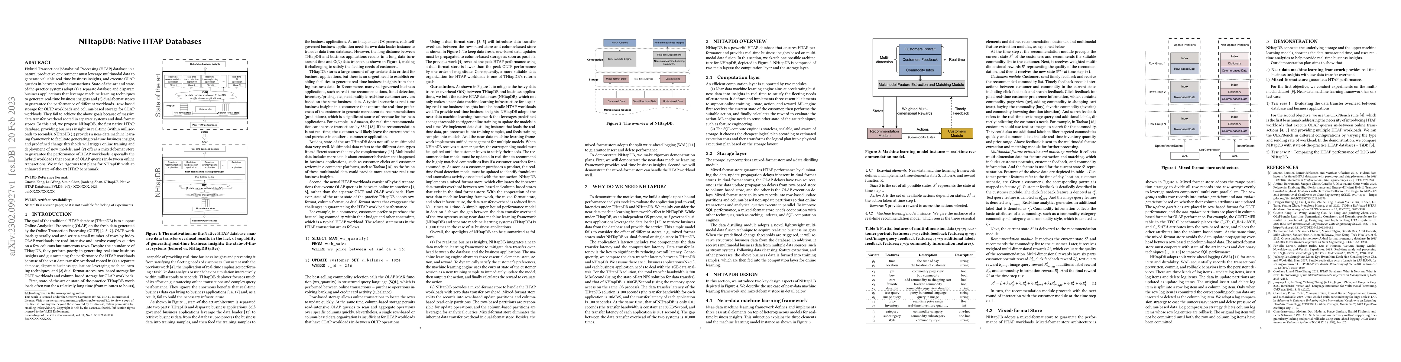 Thumbnail for NHtapDB: Native HTAP Databases