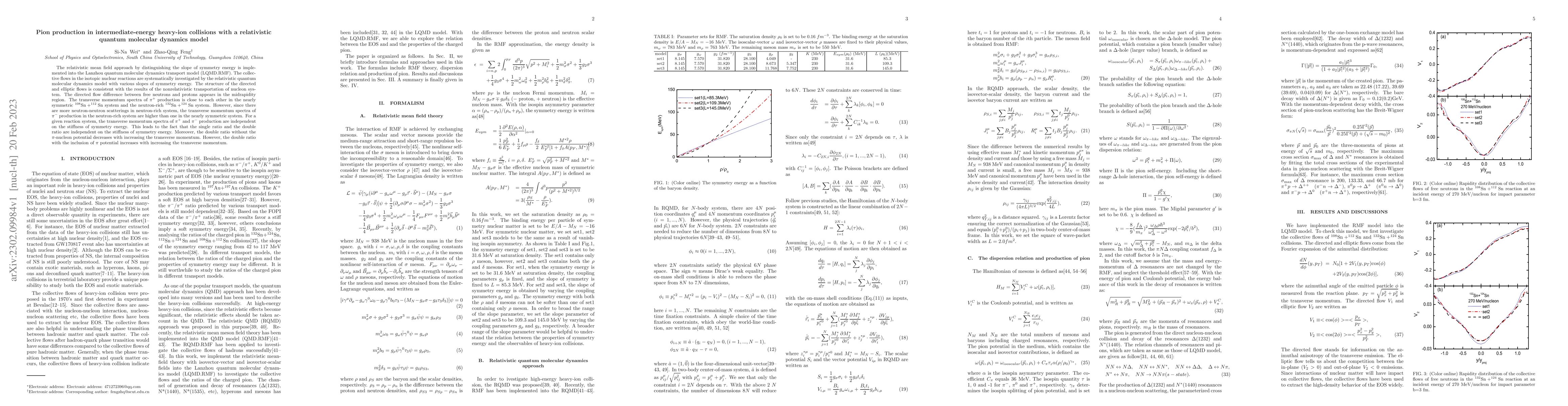 Thumbnail for Pion production in intermediate-energy heavy-ion collisions with a
  relativistic quantum molecular dynamics model