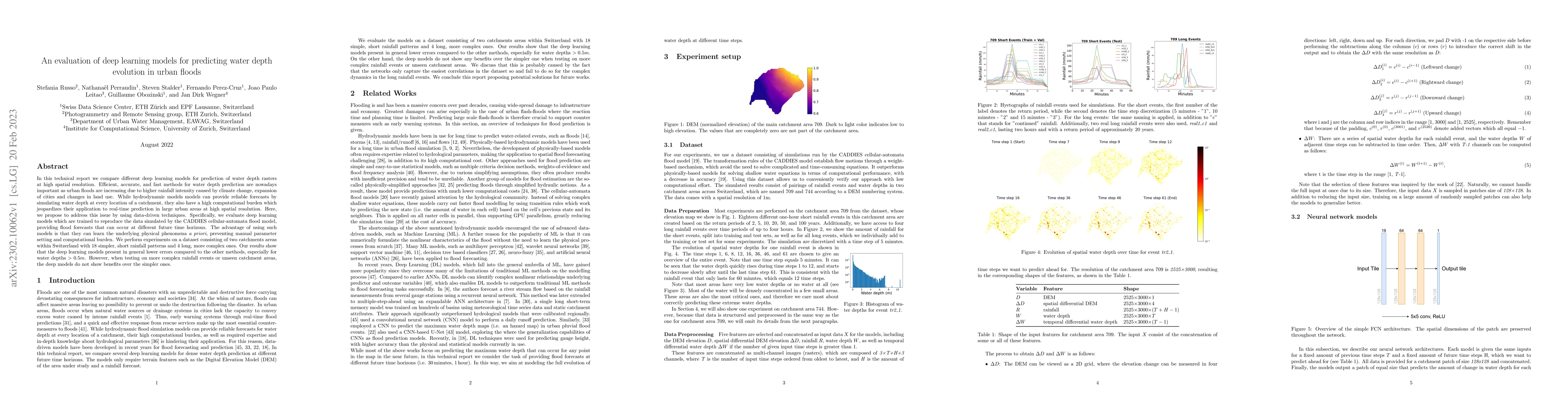 Thumbnail for An evaluation of deep learning models for predicting water depth
  evolution in urban floods
