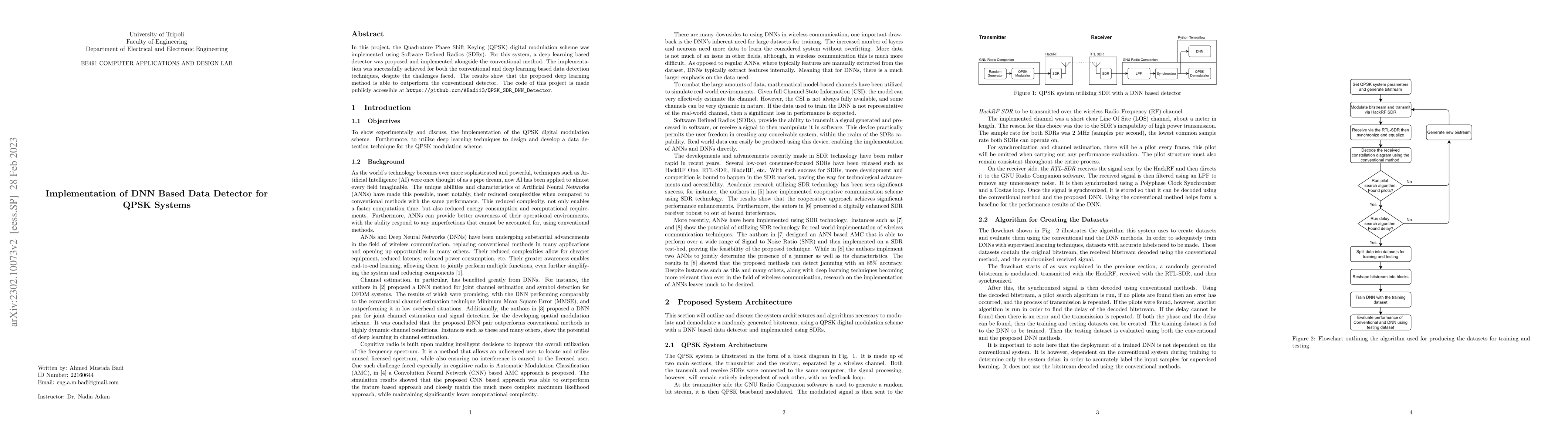 Thumbnail for Implementation of DNN Based Data Detector for QPSK Systems