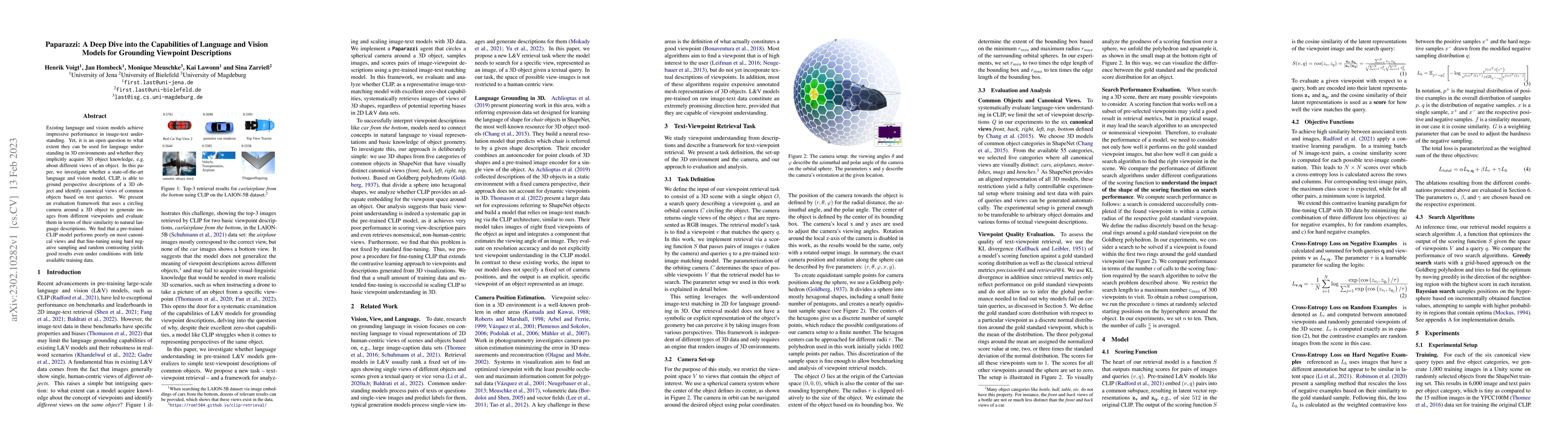 Thumbnail for Paparazzi: A Deep Dive into the Capabilities of Language and Vision
  Models for Grounding Viewpoint Descriptions