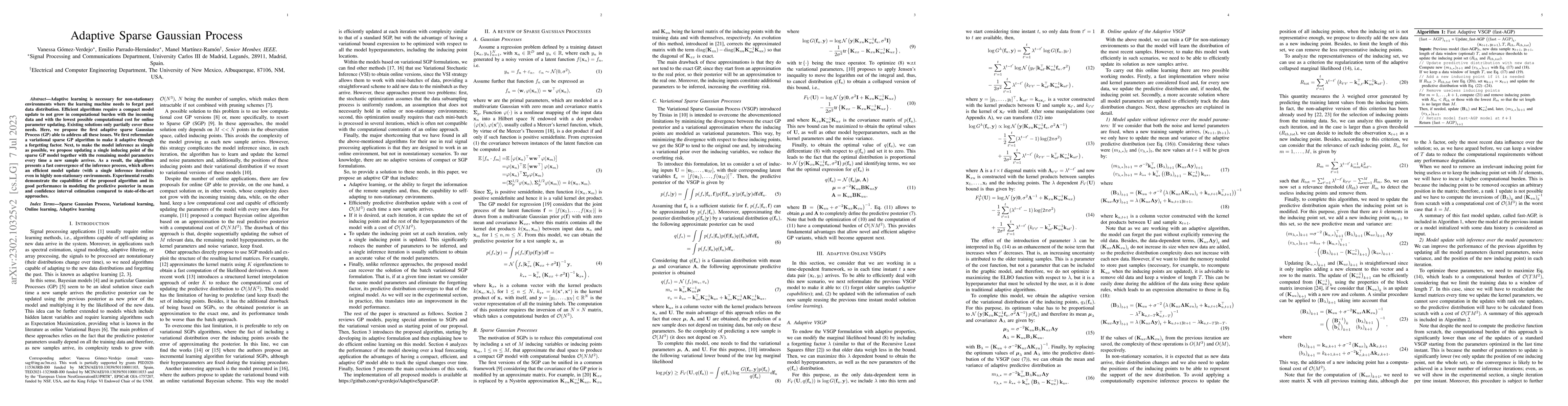 Thumbnail for Adaptive Sparse Gaussian Process