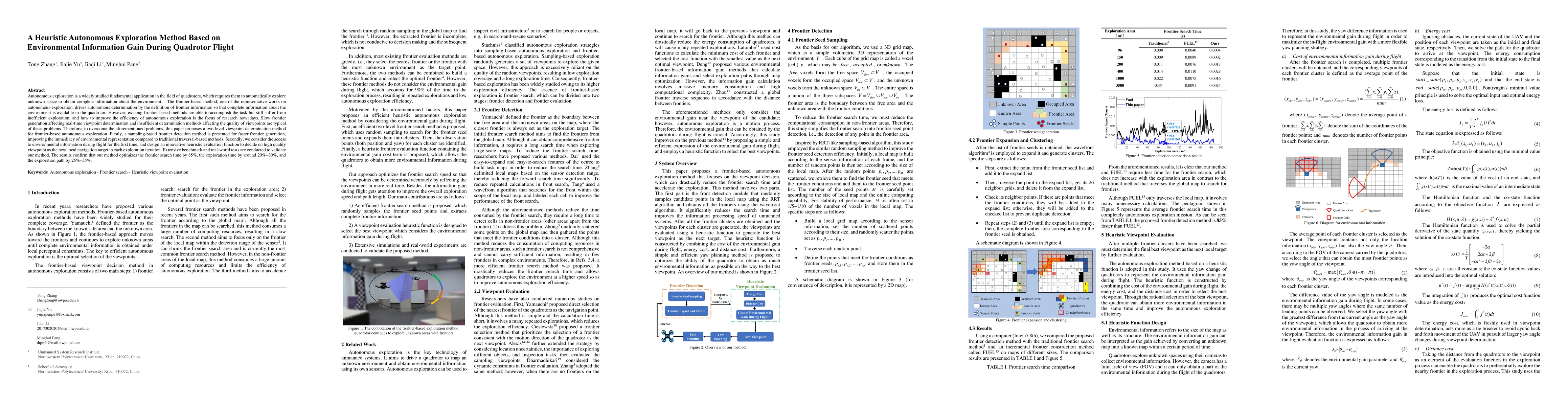 Thumbnail for A Heuristic Autonomous Exploration Method Based on Environmental
  Information Gain During Quadrotor Flight