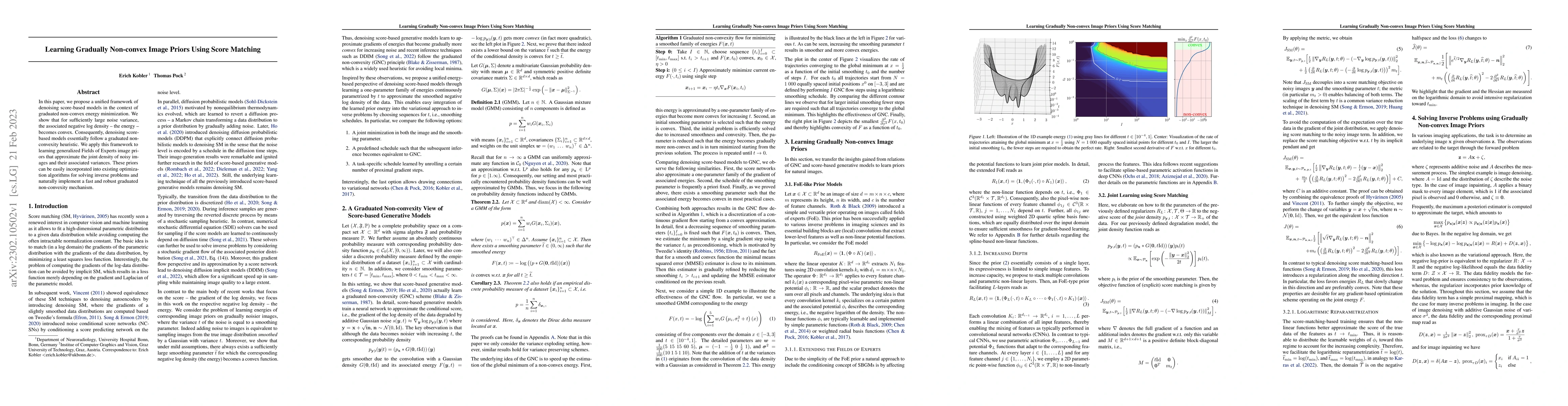 Thumbnail for Learning Gradually Non-convex Image Priors Using Score Matching