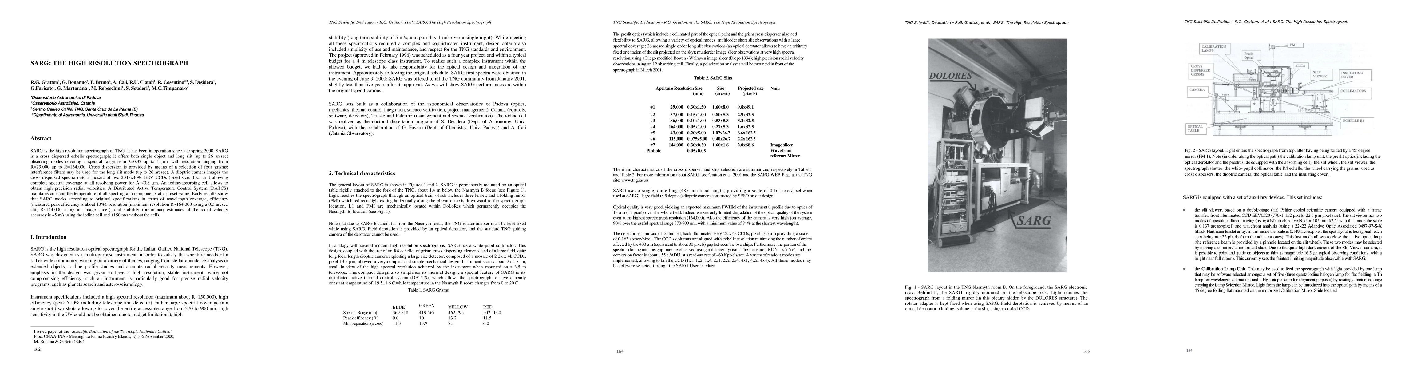 Thumbnail for SARG: the high resolution spectrograph