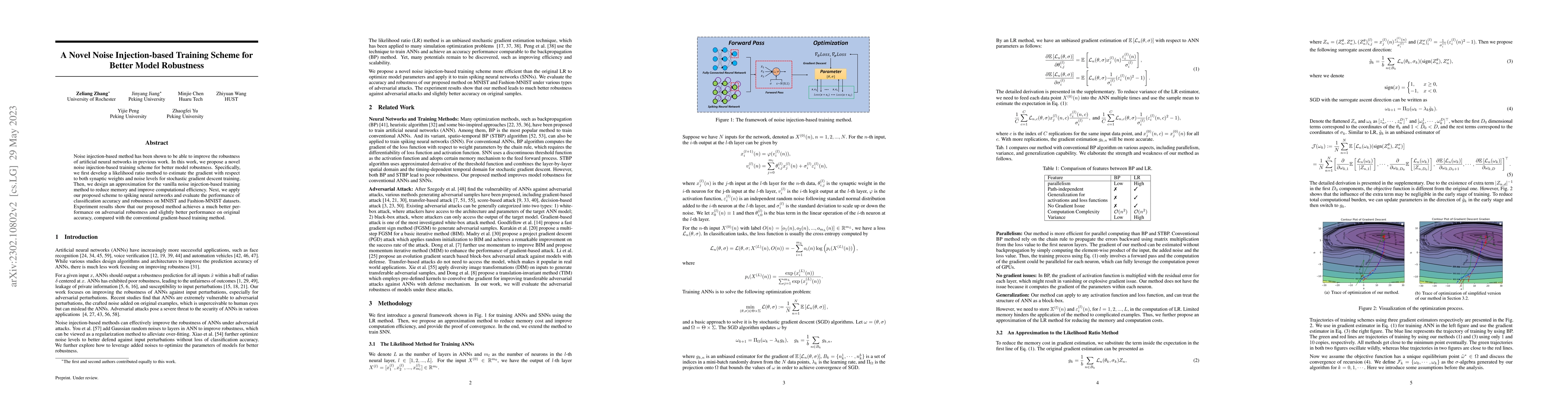 Thumbnail for A Novel Noise Injection-based Training Scheme for Better Model
  Robustness