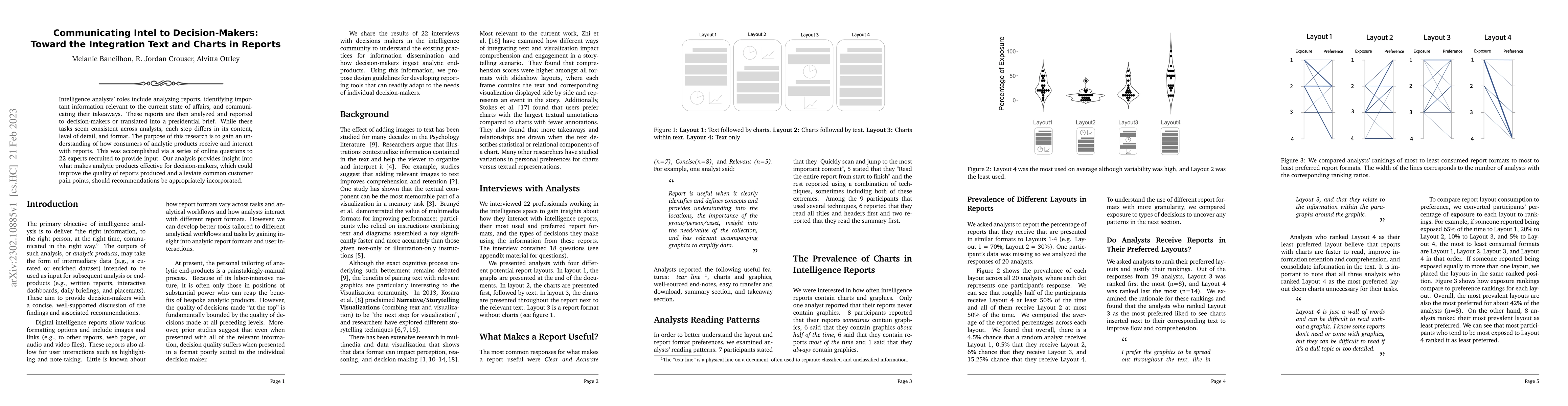 Thumbnail for Communicating Intel to Decision-Makers: Toward the Integration Text and
  Charts in Reports