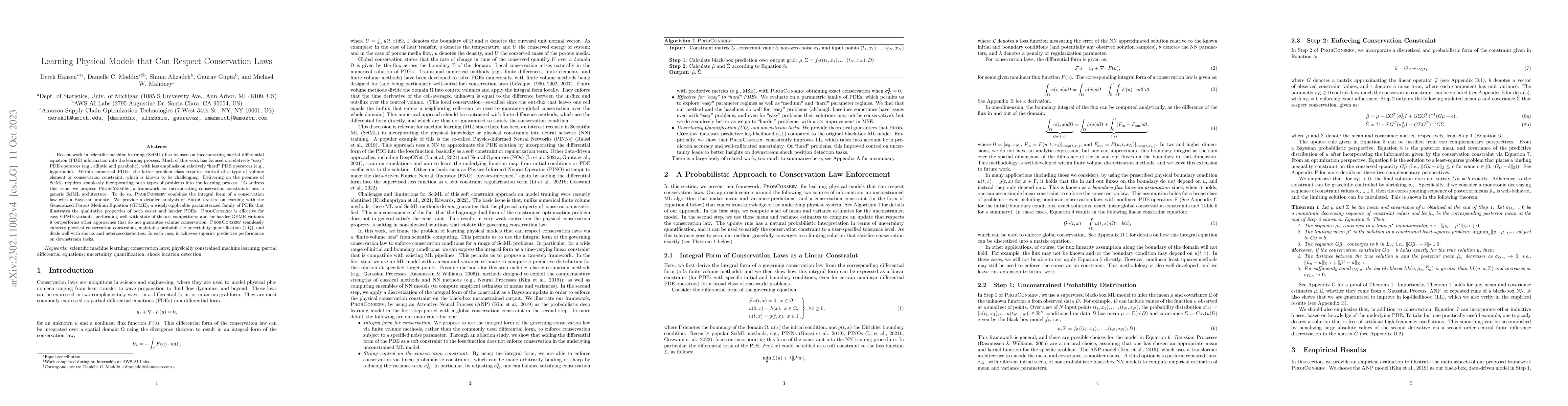 Thumbnail for Learning Physical Models that Can Respect Conservation Laws
