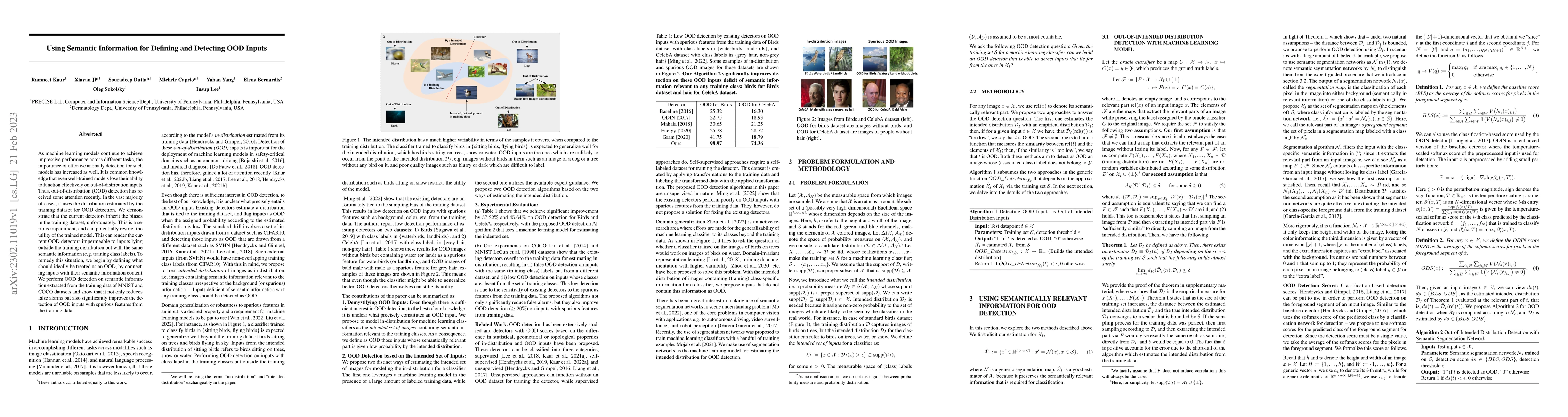 Thumbnail for Using Semantic Information for Defining and Detecting OOD Inputs