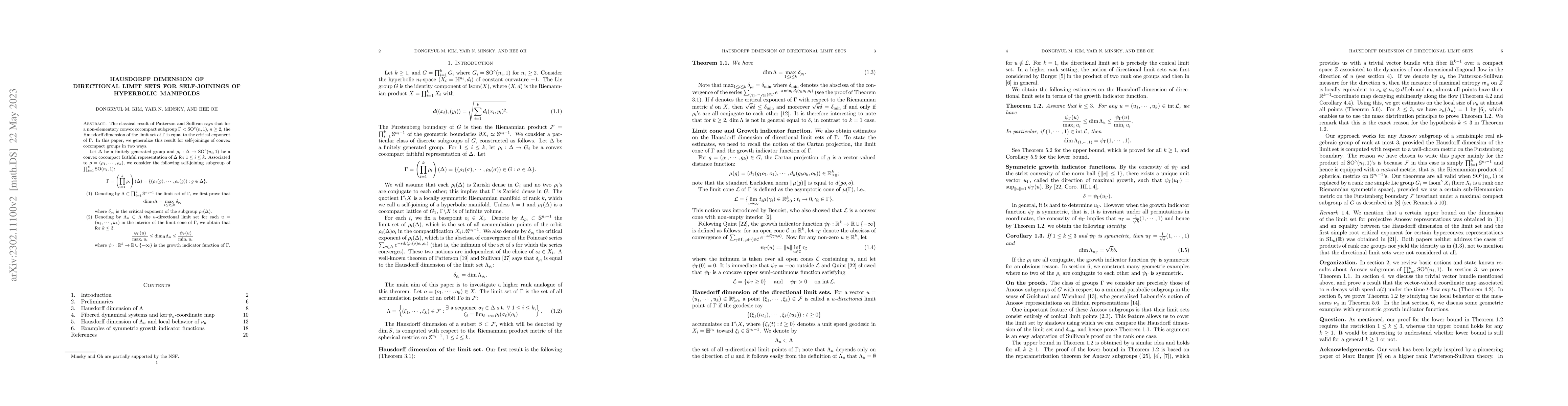Thumbnail for Hausdorff dimension of directional limit sets for self-joinings of
  hyperbolic manifolds