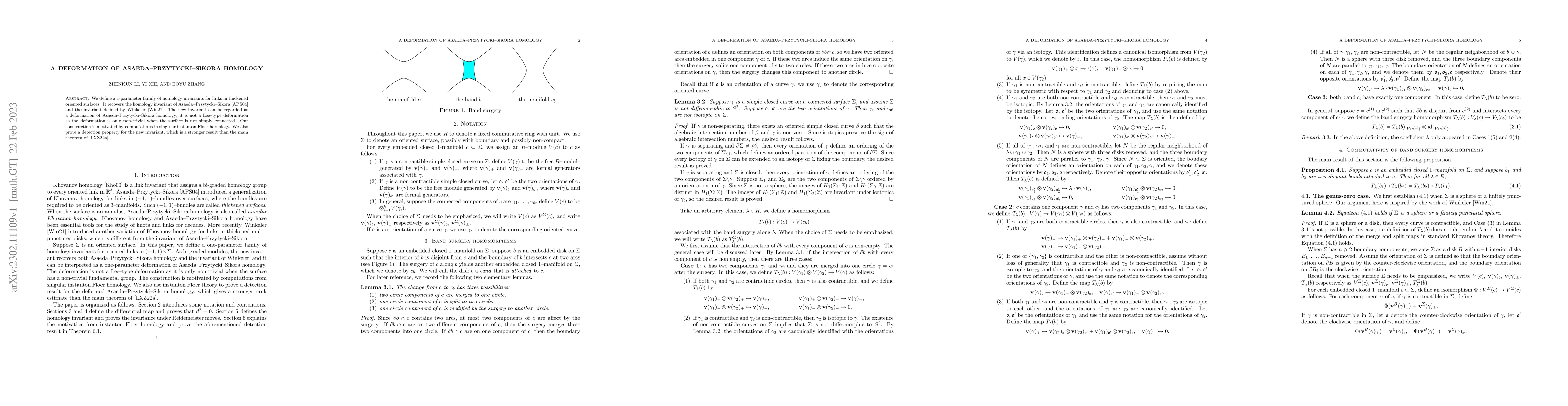 Thumbnail for A deformation of Asaeda-Przytycki-Sikora homology