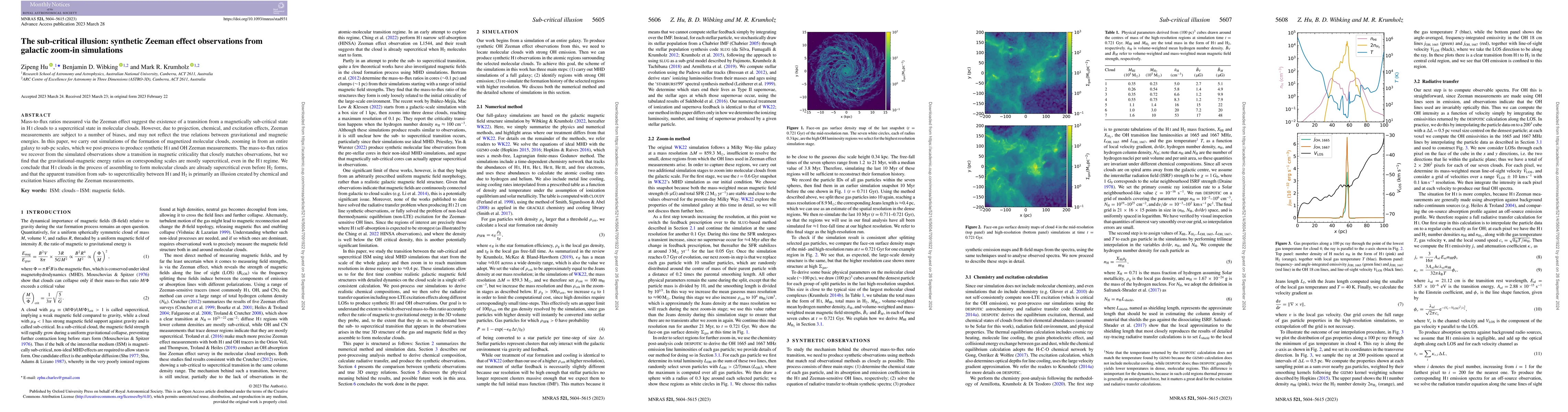 Thumbnail for The sub-critical illusion: synthetic Zeeman effect observations from
  galactic zoom-in simulations