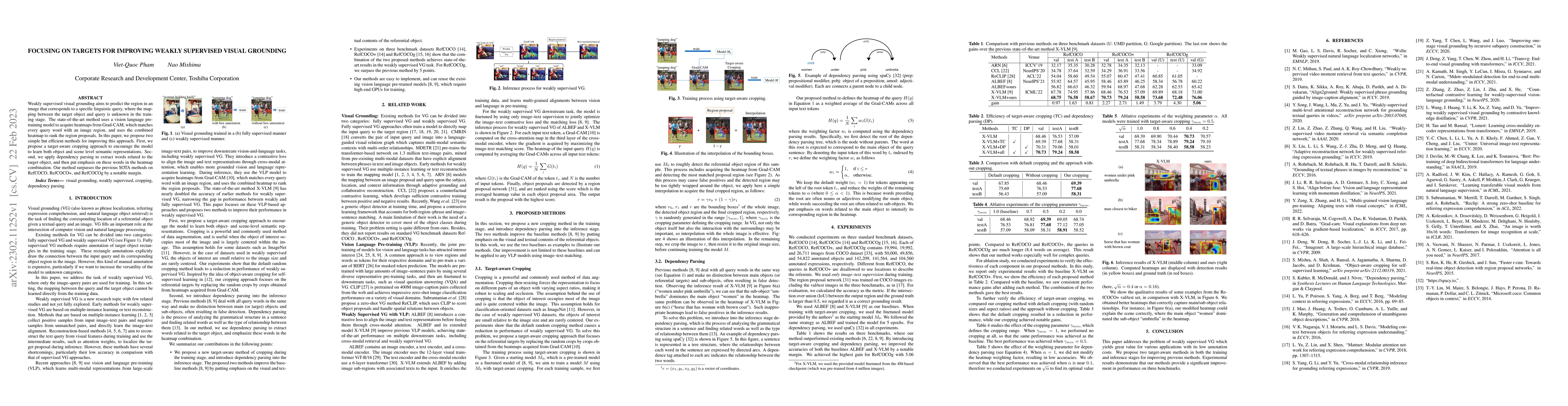 Thumbnail for Focusing On Targets For Improving Weakly Supervised Visual Grounding