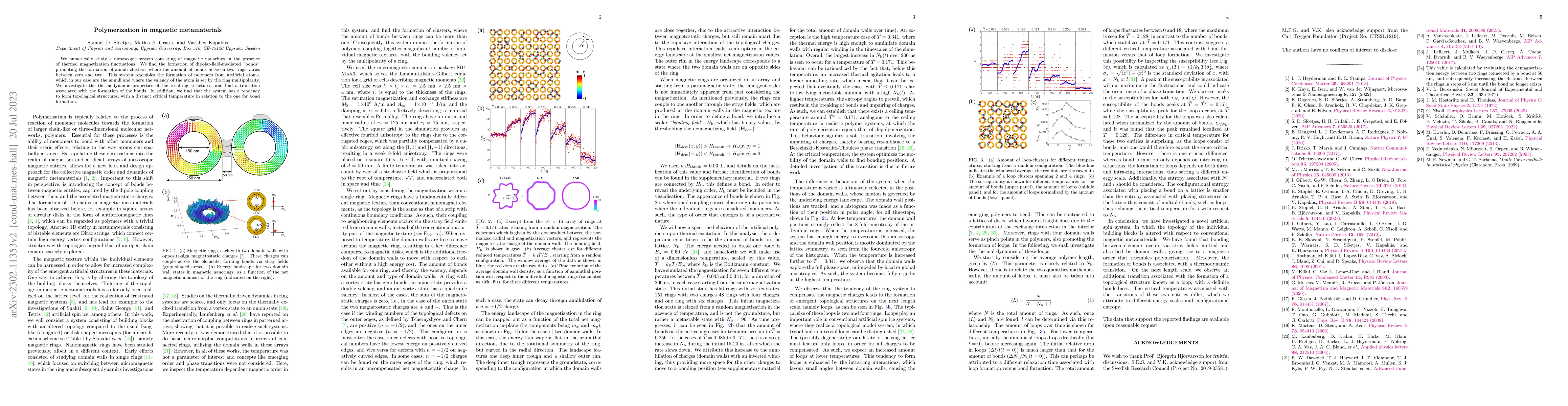 Thumbnail for Polymerization in magnetic metamaterials