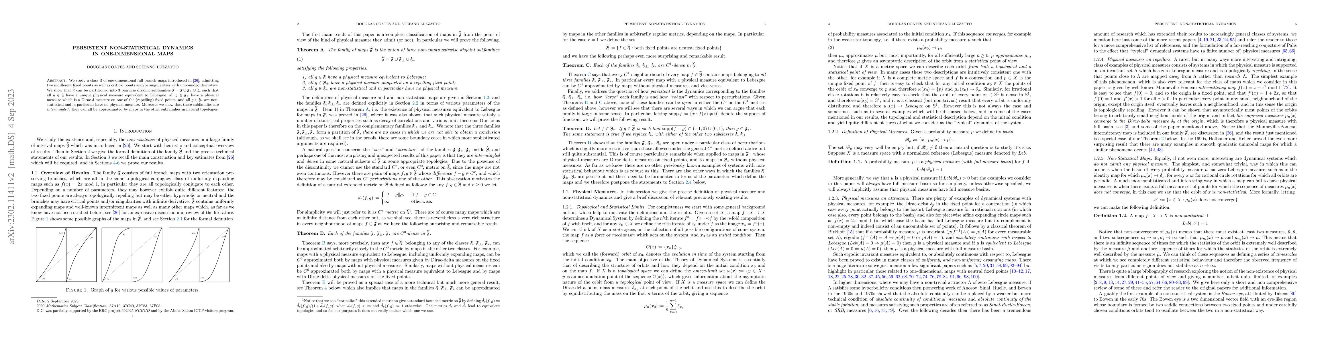 Thumbnail for Persistent Non-Statistical Dynamics in One-Dimensional Maps