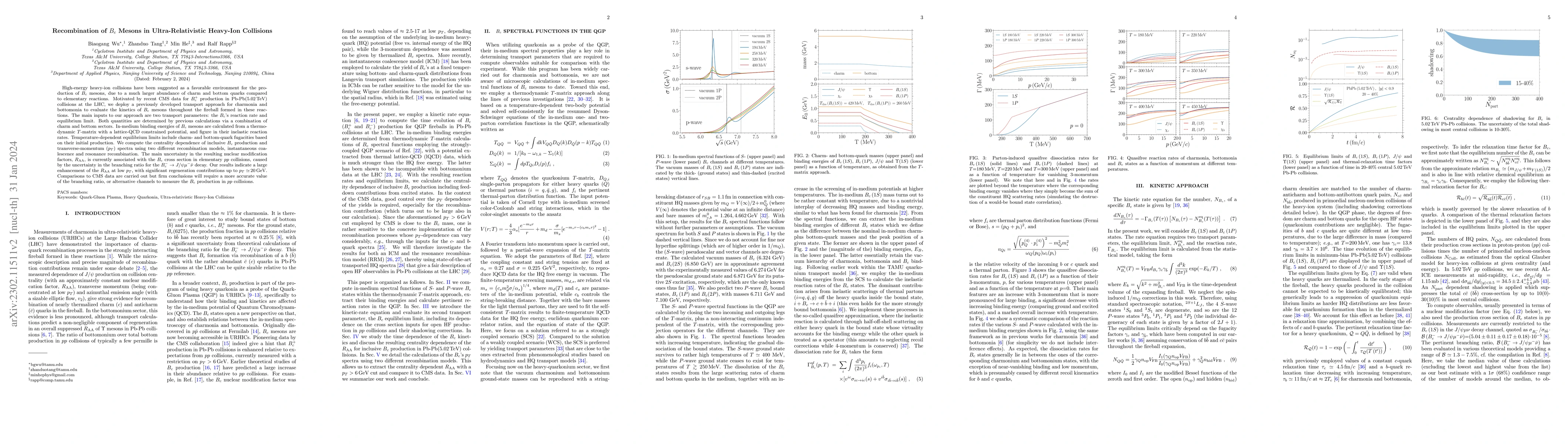 Thumbnail for Recombination of $B_c$ mesons in ultra-relativistic heavy-ion collisions
