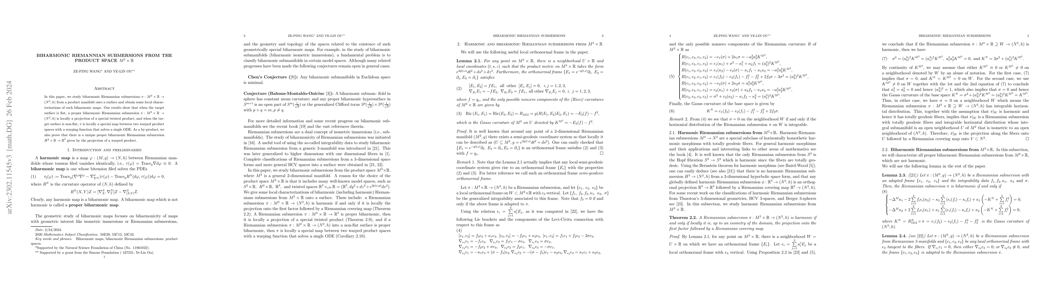 Thumbnail for Biharmonic Riemannian submersions from $M^2\times R$