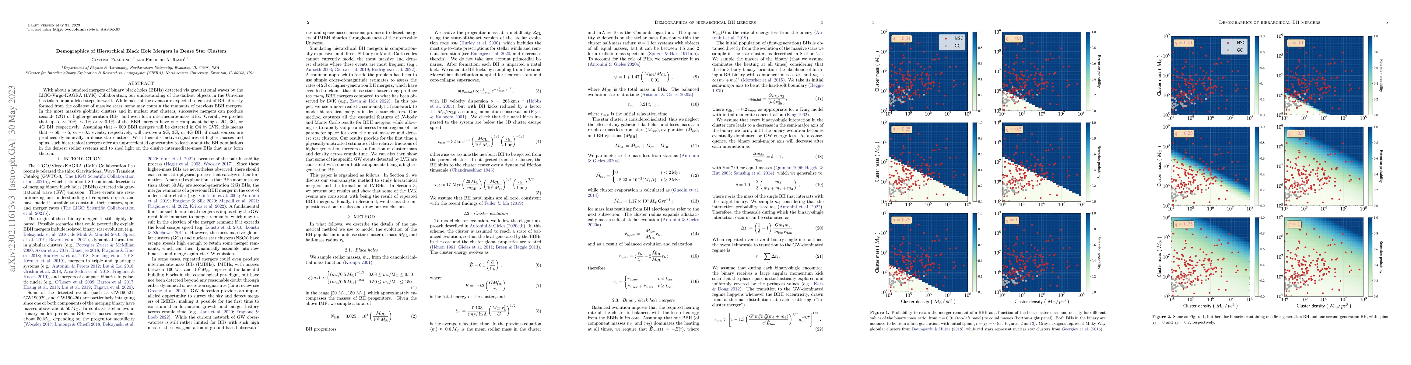 Thumbnail for Demographics of Hierarchical Black Hole Mergers in Dense Star Clusters