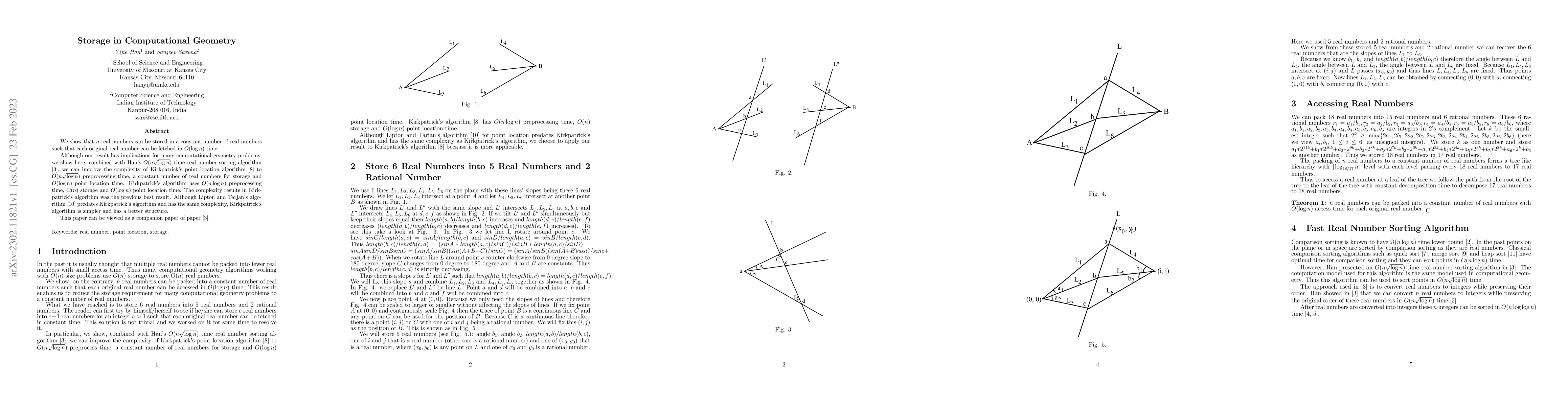 Thumbnail for Storage in Computational Geometry