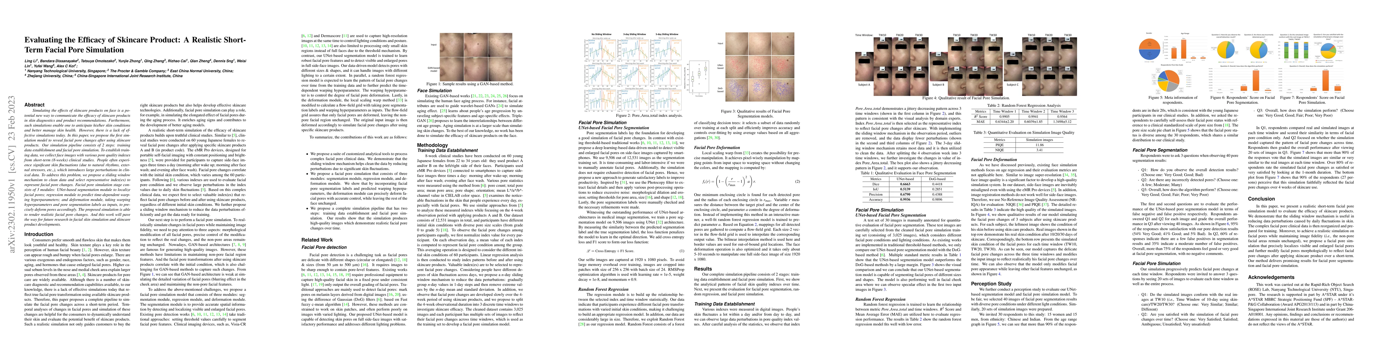 Thumbnail for Evaluating the Efficacy of Skincare Product: A Realistic Short-Term
  Facial Pore Simulation