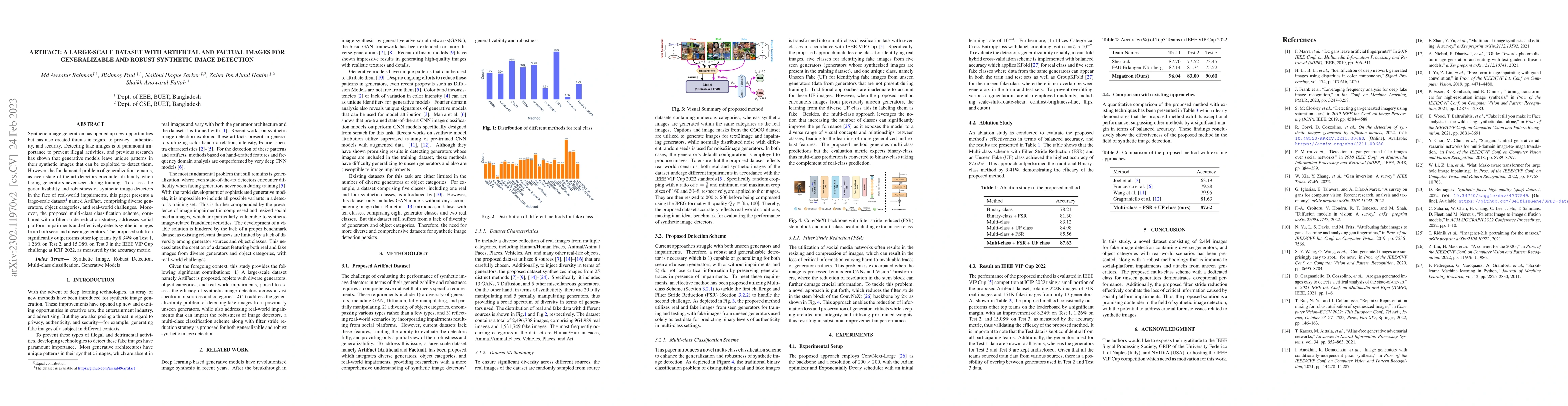 Thumbnail for ArtiFact: A Large-Scale Dataset with Artificial and Factual Images for
  Generalizable and Robust Synthetic Image Detection