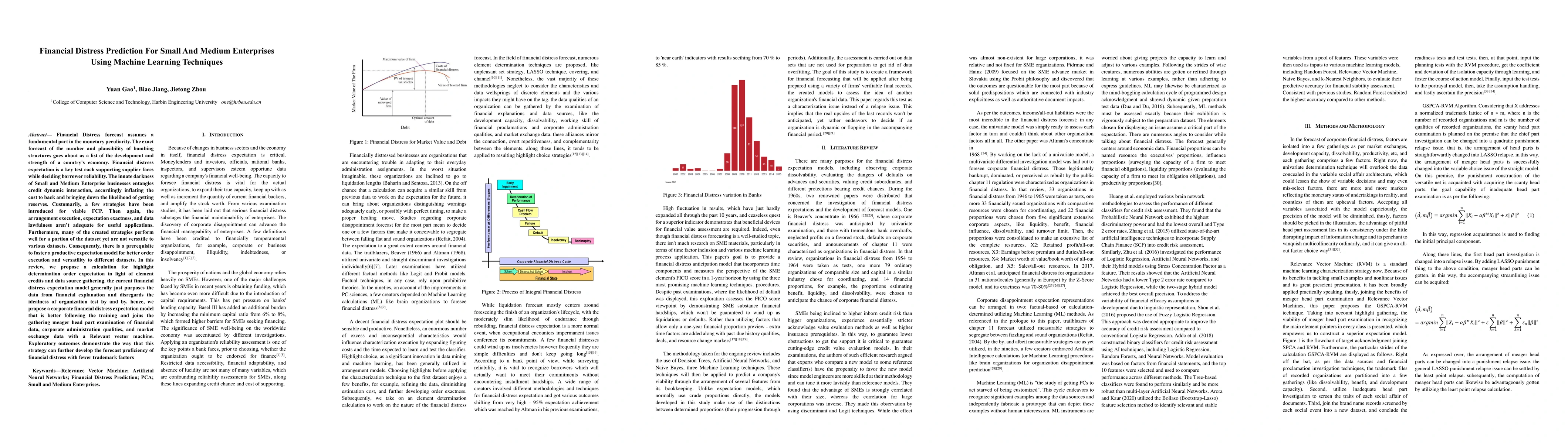 Thumbnail for Financial Distress Prediction For Small And Medium Enterprises Using
  Machine Learning Techniques