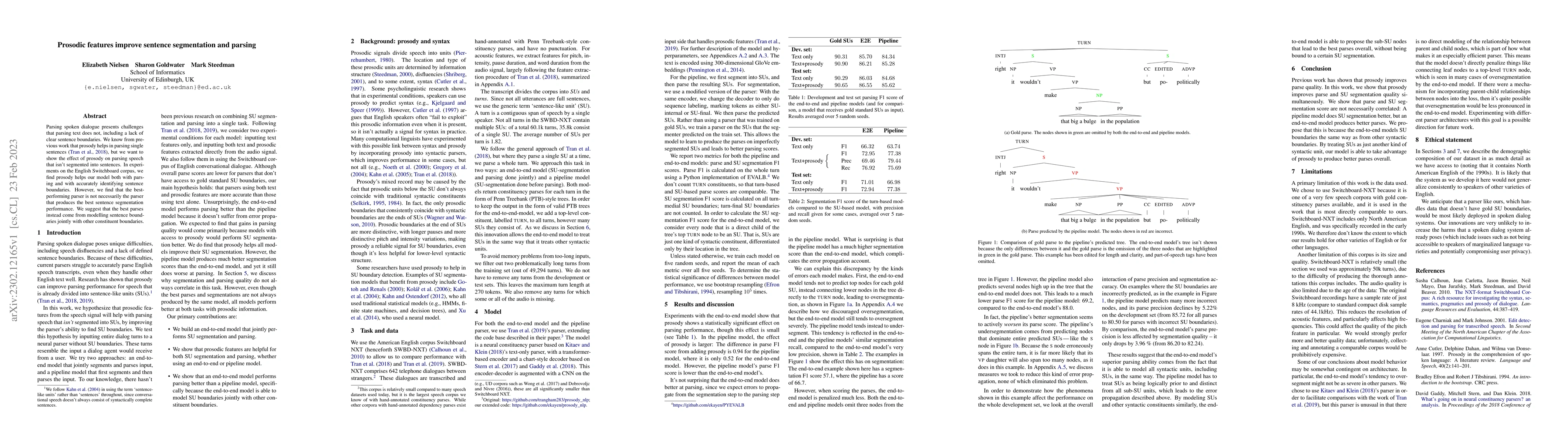 Thumbnail for Prosodic features improve sentence segmentation and parsing