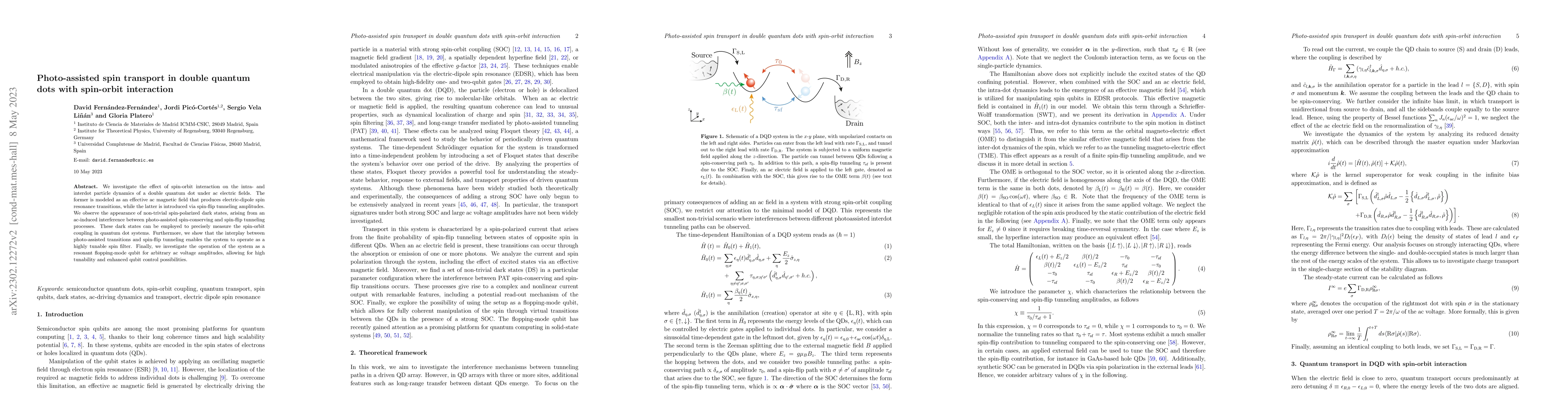 Thumbnail for Photo-assisted spin transport in double quantum dots with spin-orbit
  interaction
