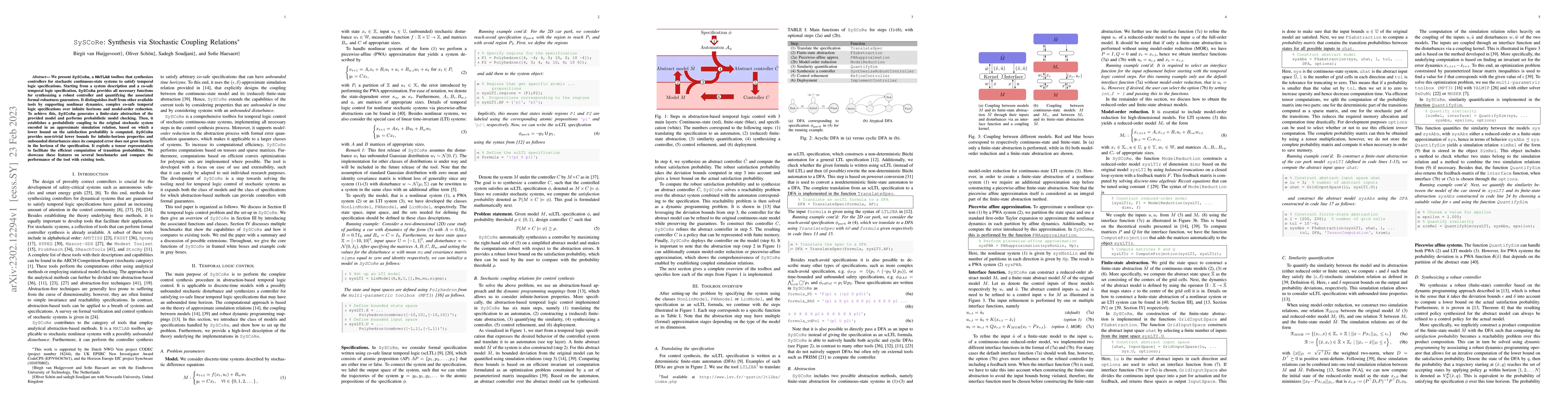 Thumbnail for SySCoRe: Synthesis via Stochastic Coupling Relations
