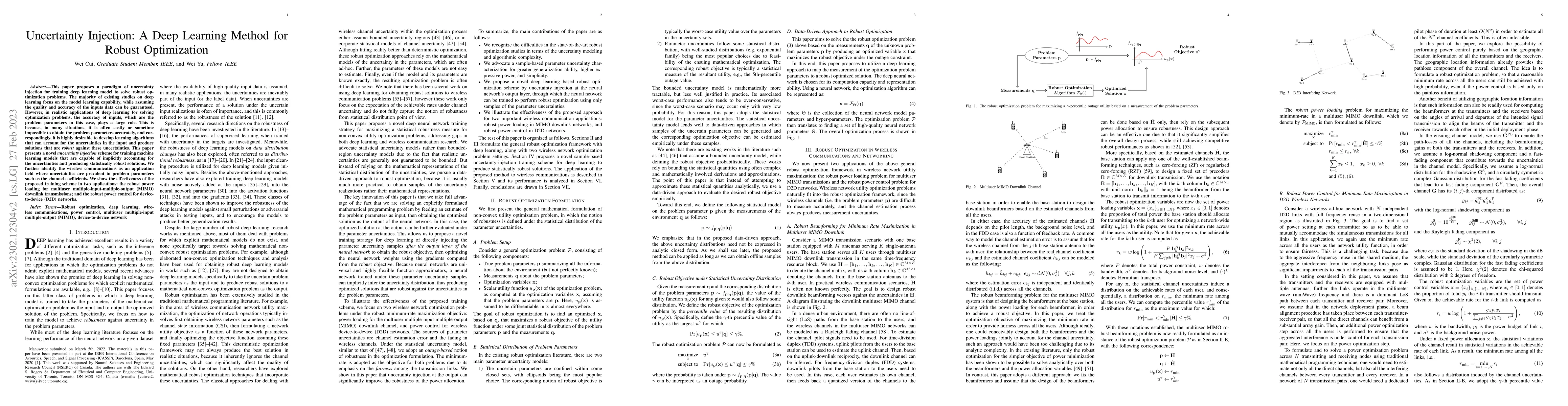 Thumbnail for Uncertainty Injection: A Deep Learning Method for Robust Optimization
